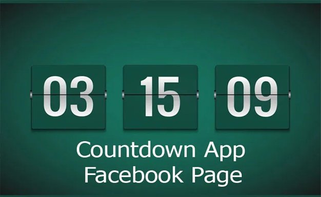 Countdown App Facebook Page