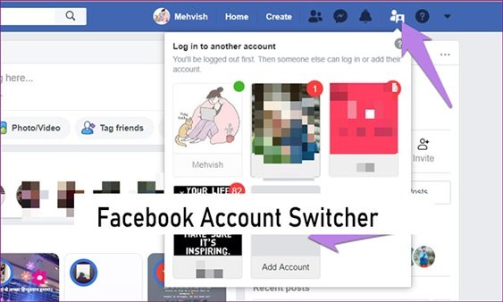 Facebook Account Switcher